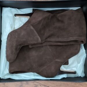Cole Haan Air Talia knee boots dark chocolate
